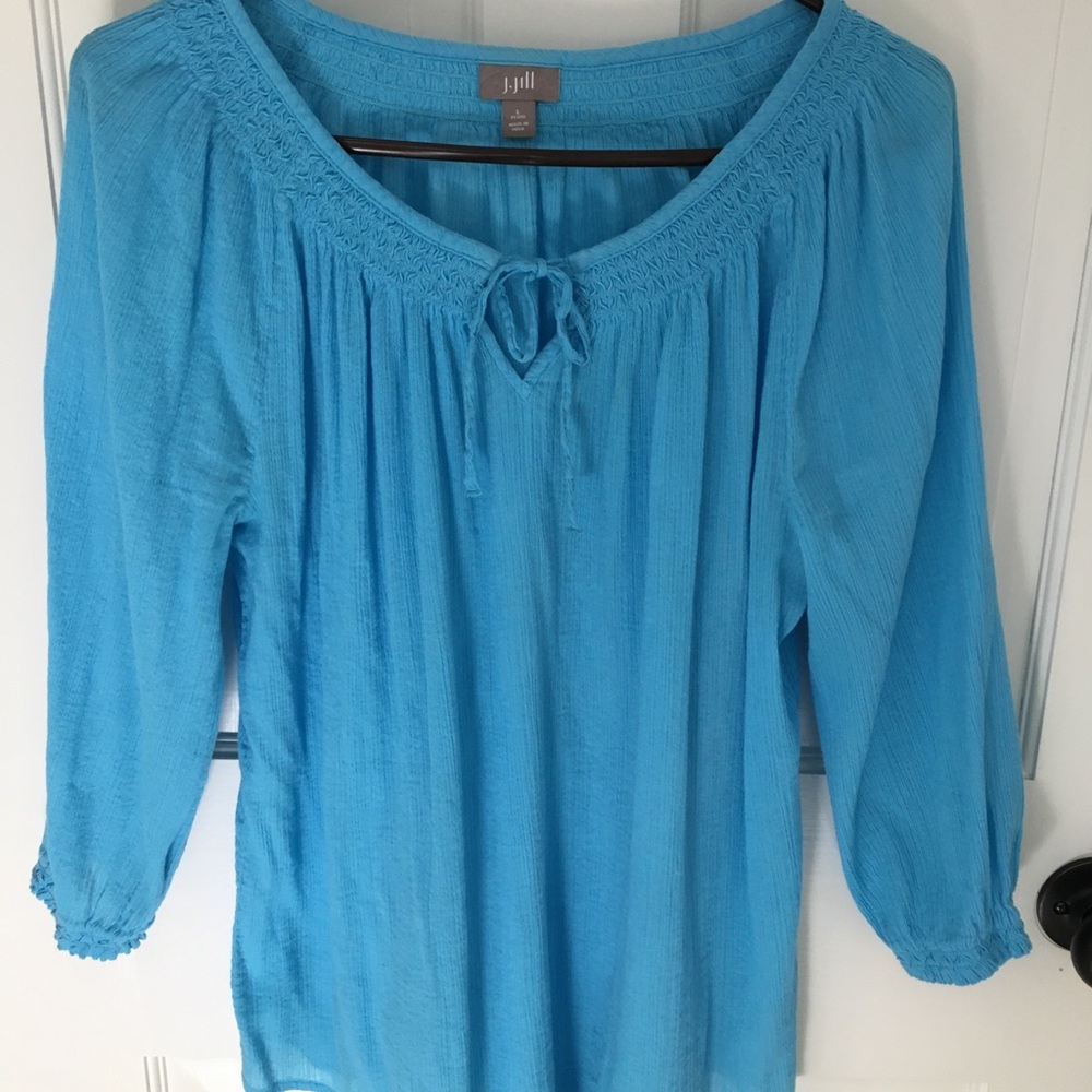 J.Jill turquoise top